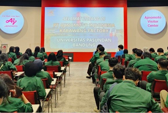 Seminar audience at PT Ajinomoto Indonesia